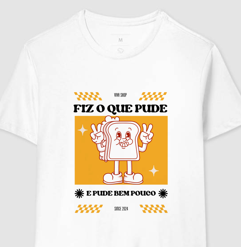 fiz o que pude