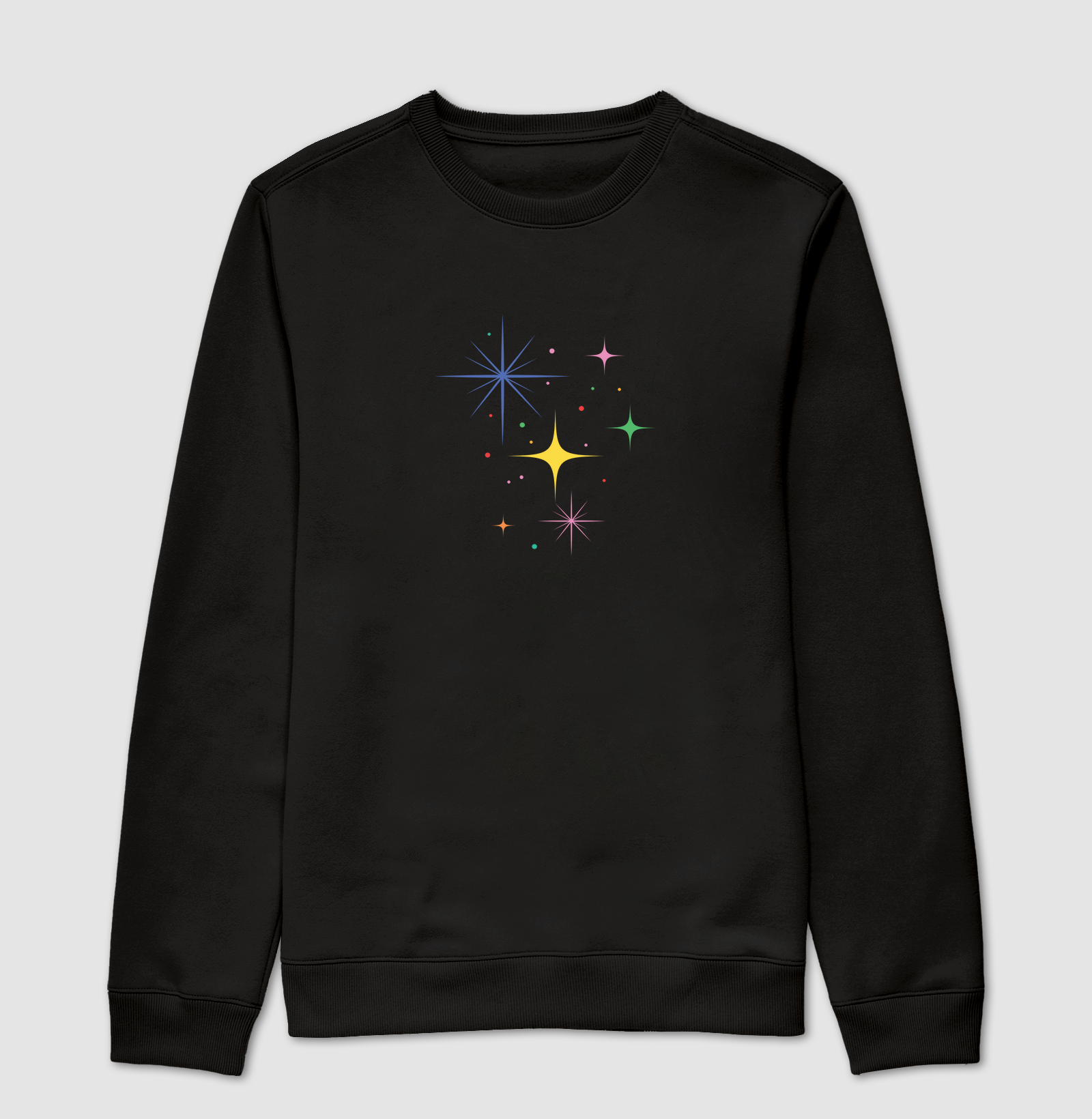 Camiseta Cropped estrelas
