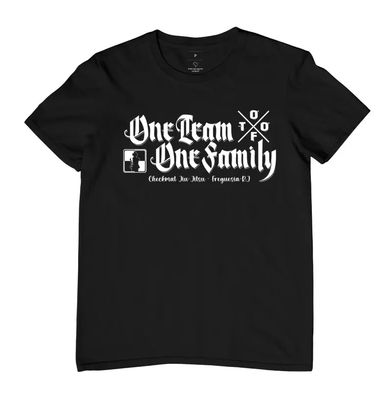 CAMISA ONE TEAM ONE FAMILY CHECKMAT