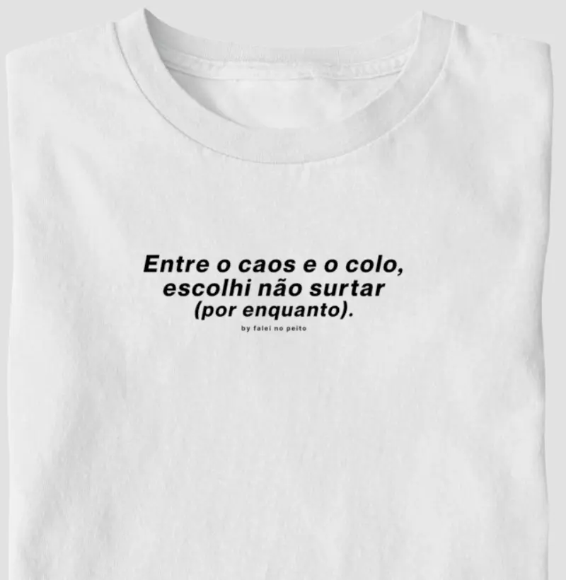 Entre o caos e o colo, escolhi não surtar (por enquanto).