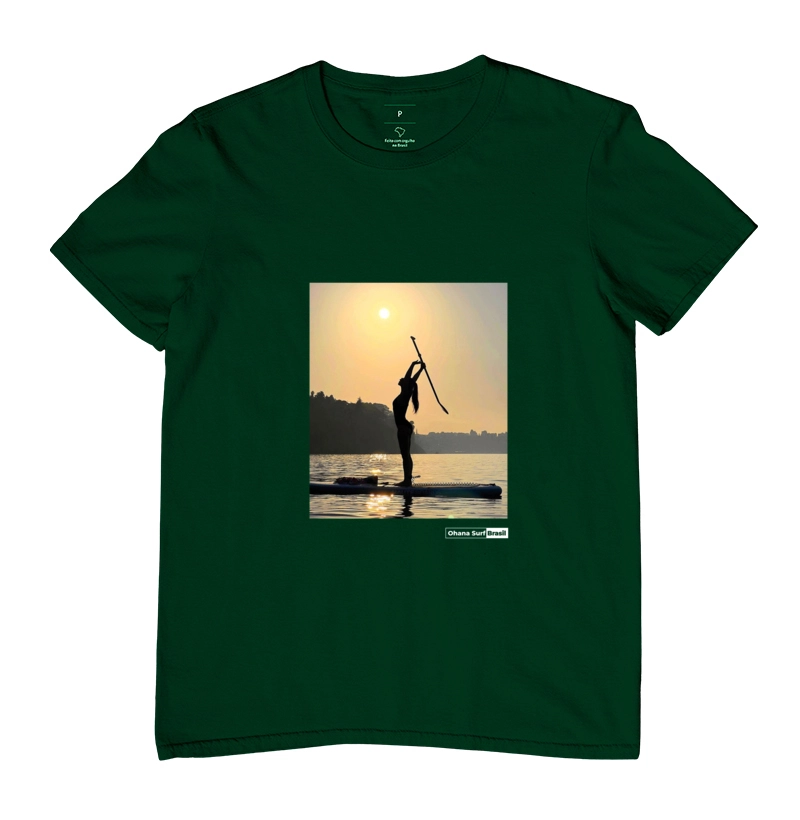 Camiseta Mulher Pôr Do Sol