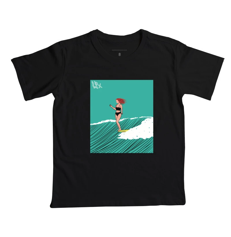 Mulher Surfista Hang Ten V01 Infantil