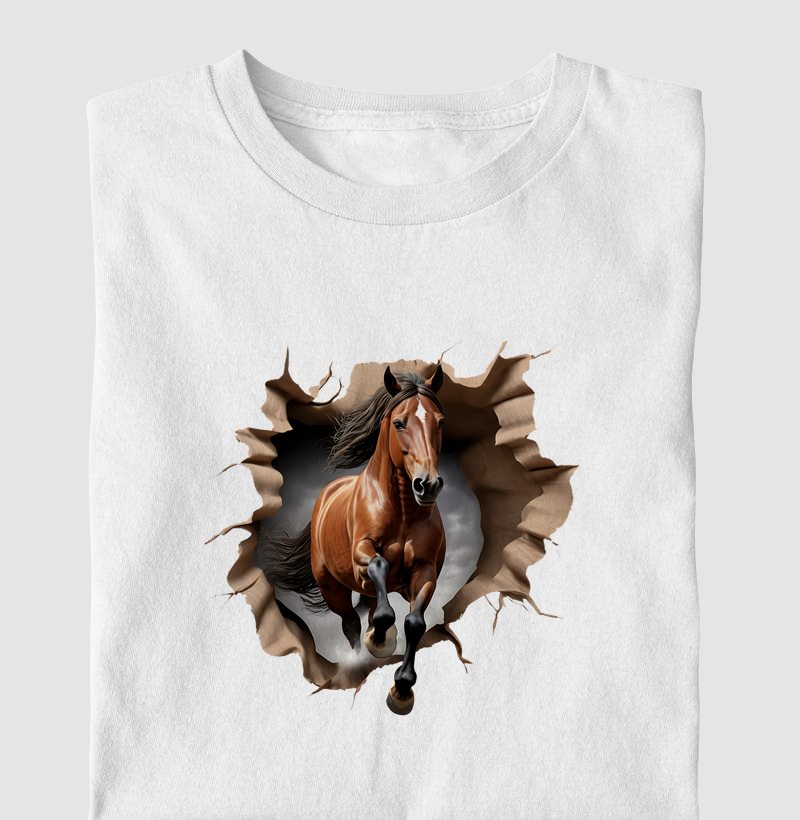 Cavalo em Fuga - Algodão 30.1