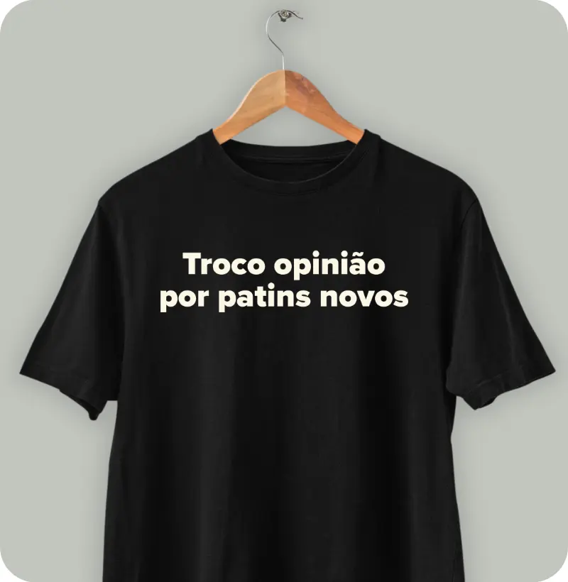 Troco opinião por patins