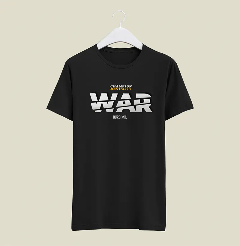 CAMISETA ESTAMPADA WAR 