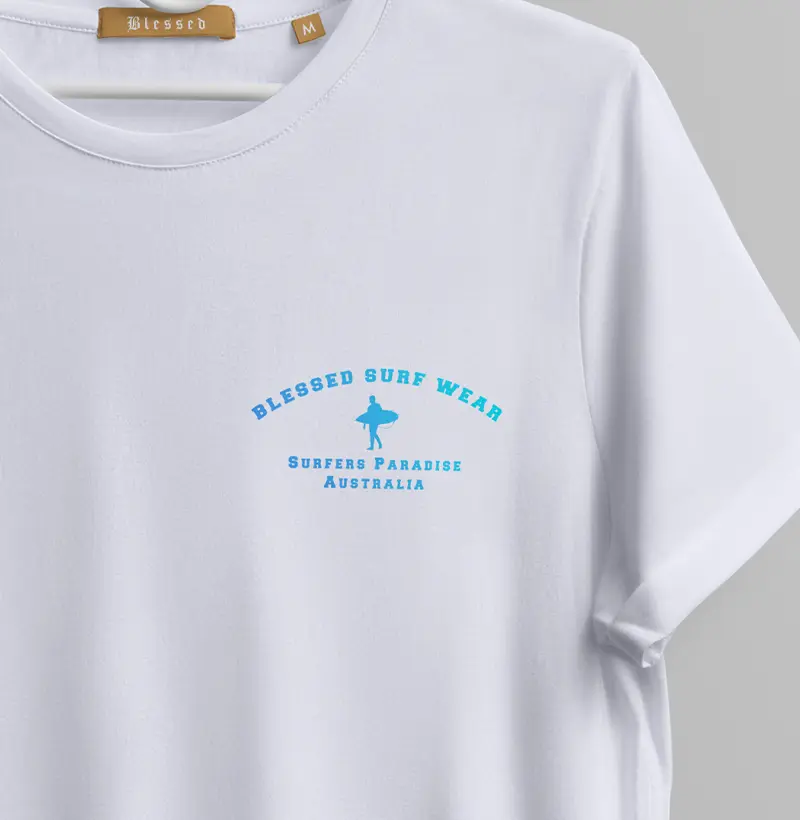 Camiseta Blessed Surf Waer Surfers Paradise