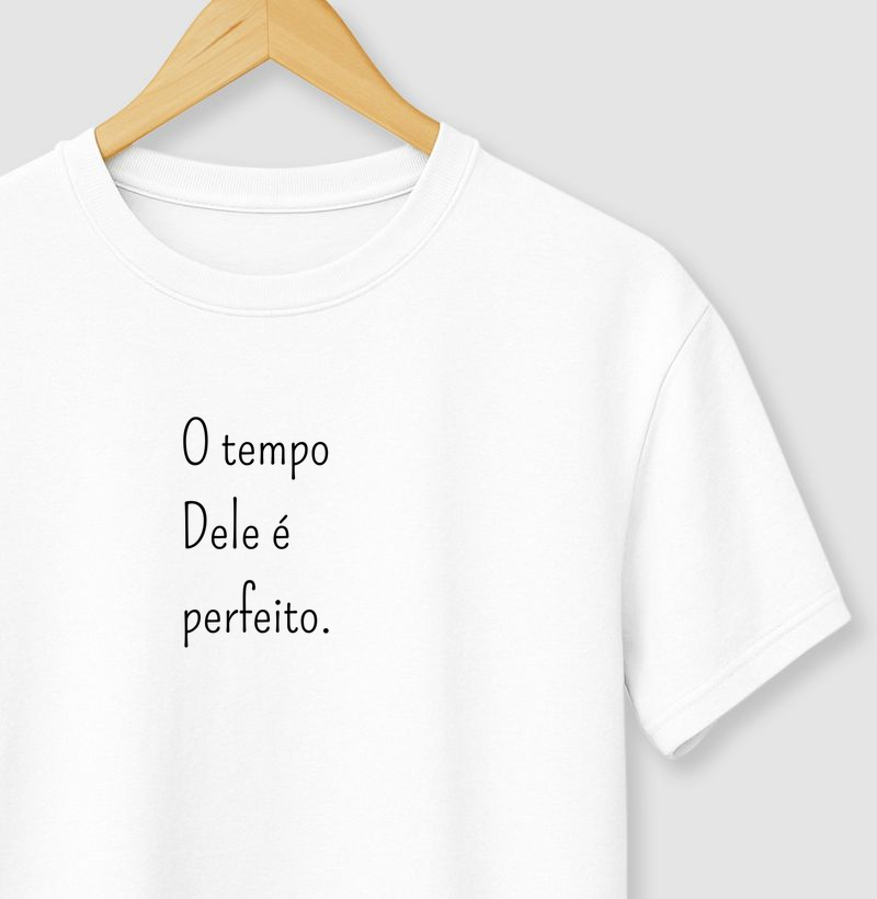 O tempo Dele é perfeito.