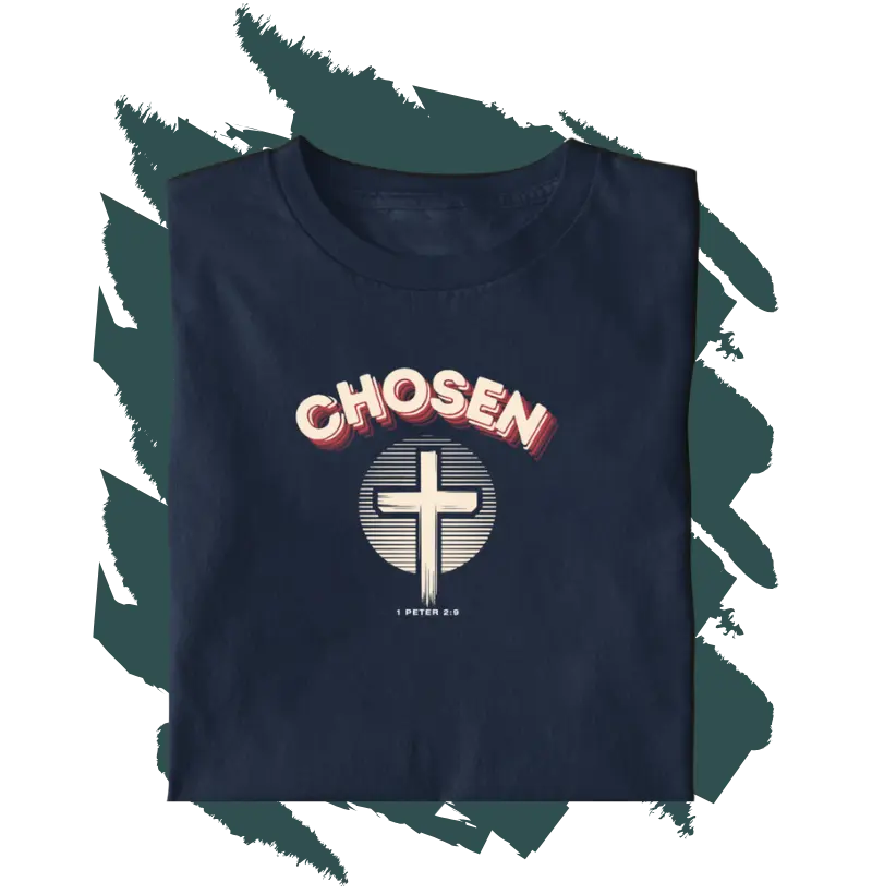 Camiseta Cristã - Chosen MASC