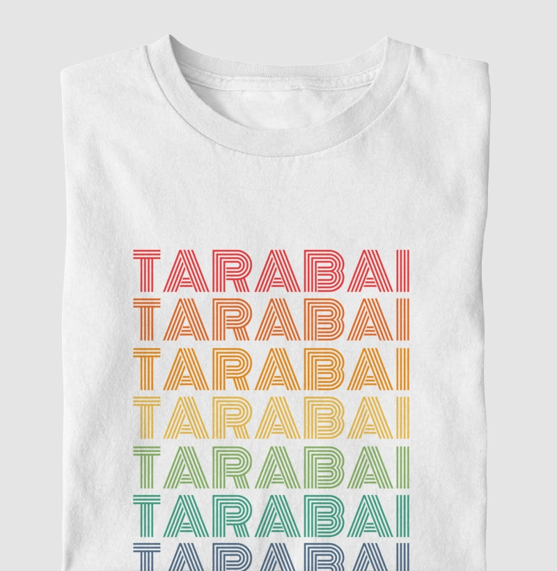 Tarabai Letreiro Retrô
