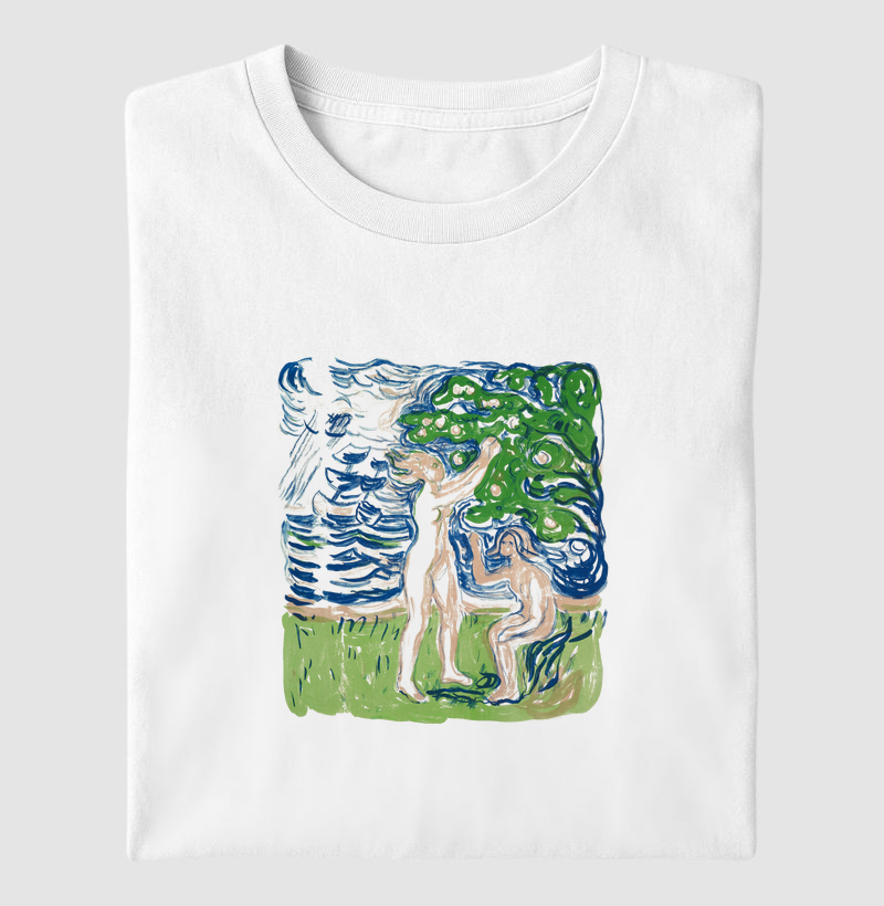 Girls Picking Apples