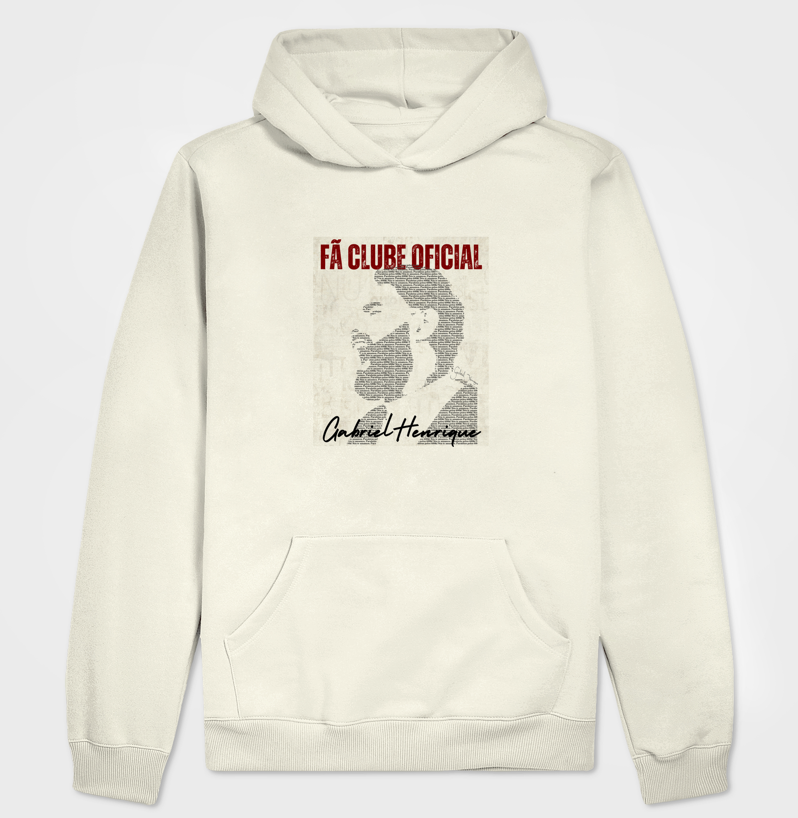 GABRIEL HENRIQUE - Camiseta UNISSEX e Baby Look Feminina - Amor de Fã - Fã Clube Oficial