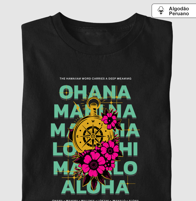 Camiseta Premium - HAWAIIAN WORDS