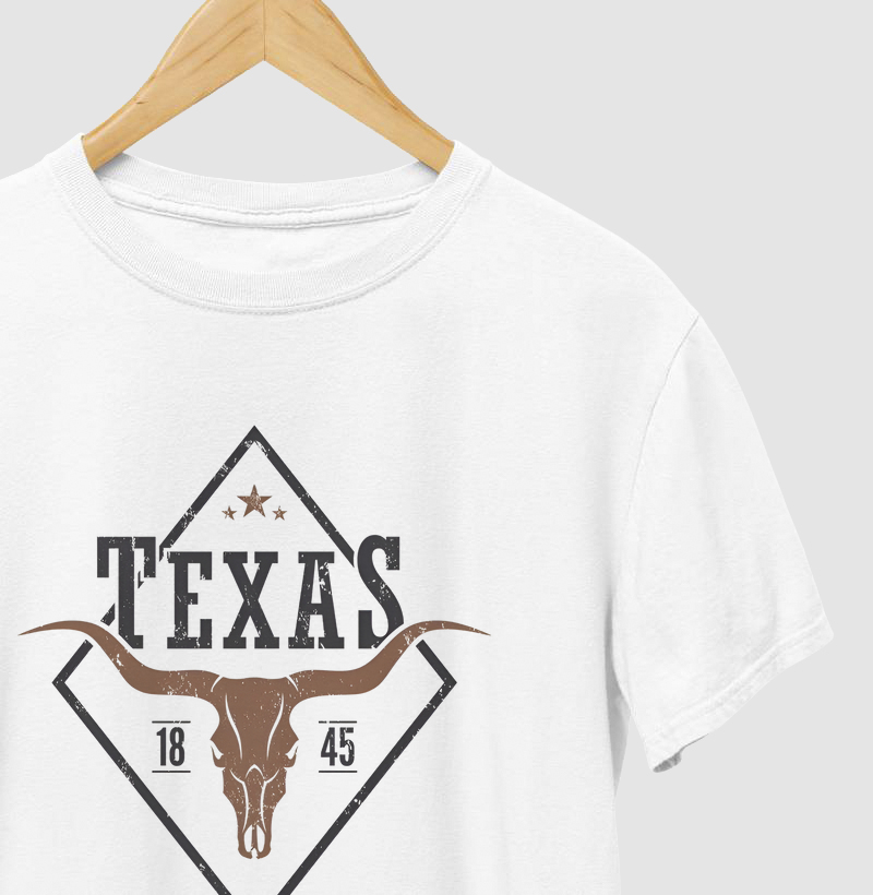 Texas t - Algodão 30.1