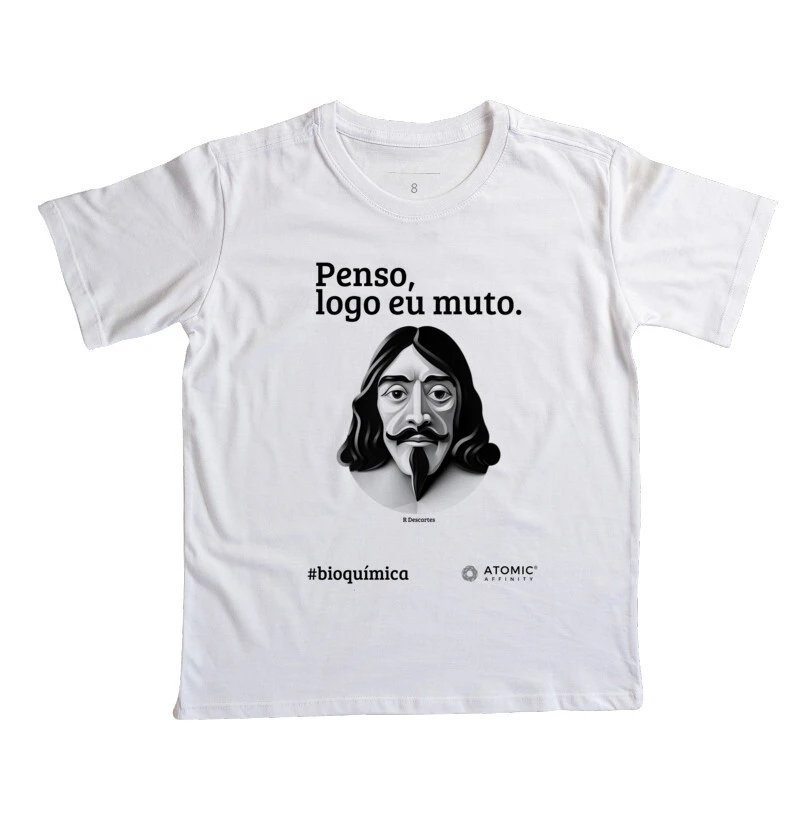 Penso, logo eu muto.