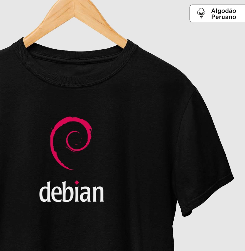 Camiseta Premium Linux Debian