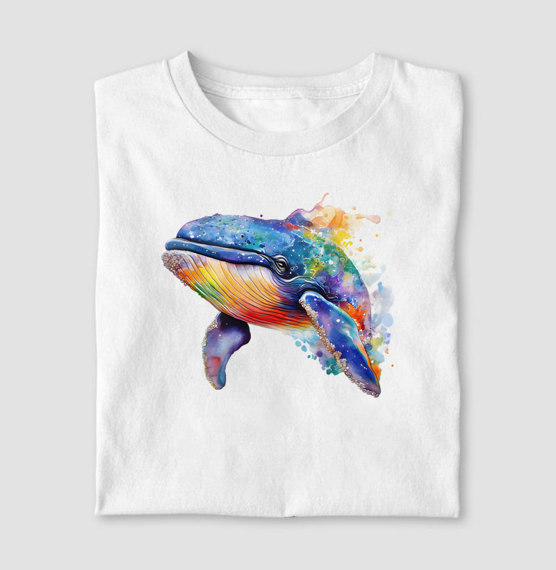 Baleia colors aquarela