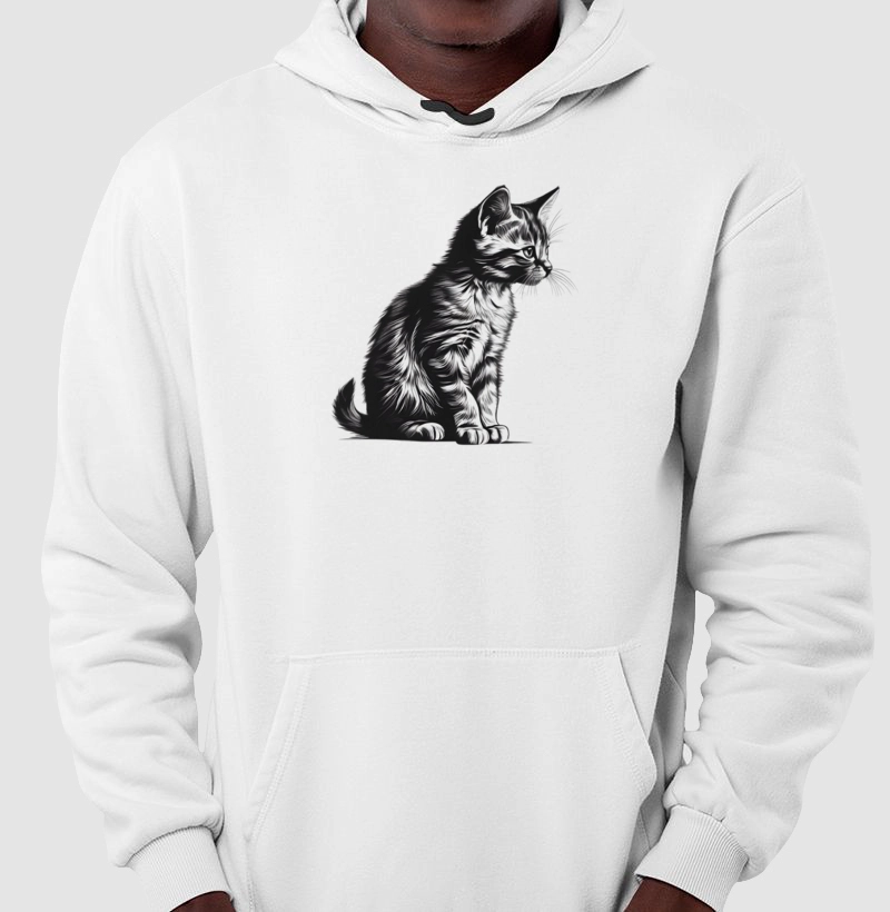 Gato - Moletom Hoodie