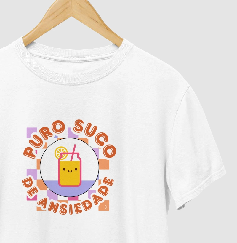 Camiseta Puro Suco de Ansiedade