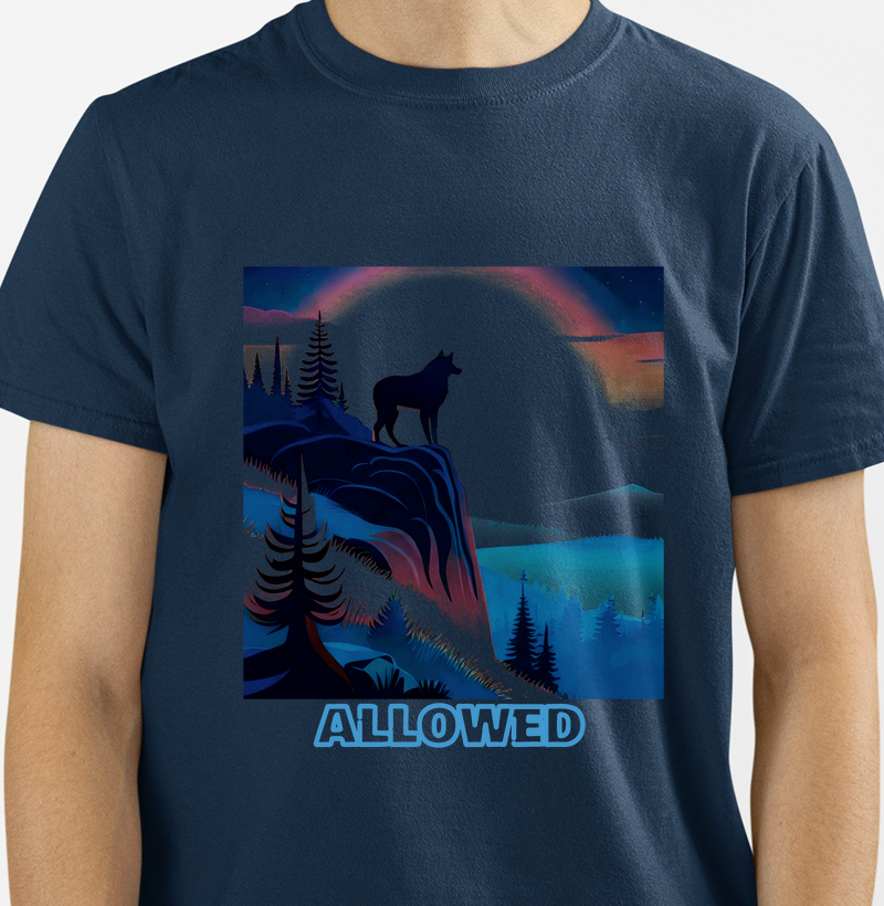 Camiseta Lobo