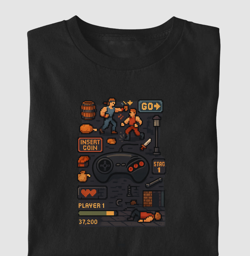 Tributo aos Jogos de Briga de Rua - Double Dragon