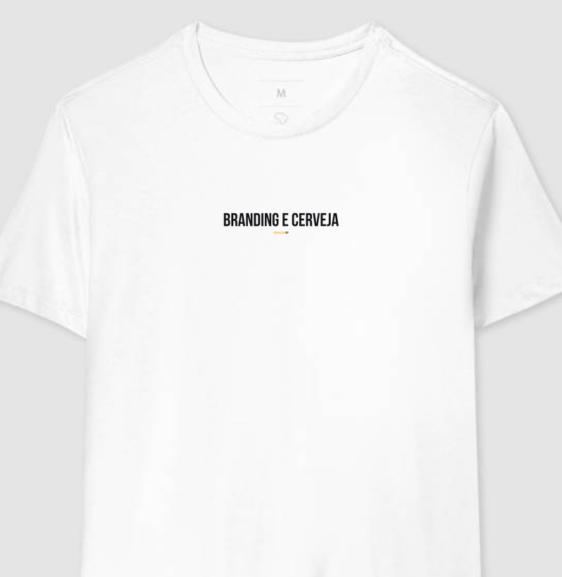 Camiseta Branding e Cerveja