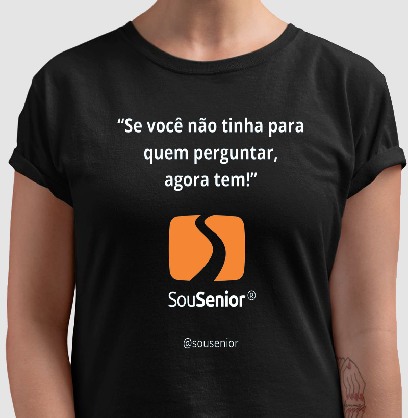 Se você não tinha para quem perguntar, agora tem: SouSenior