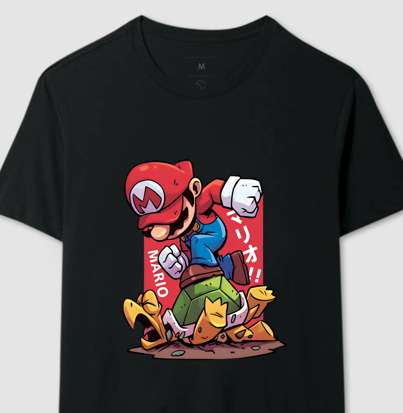 Camiseta Mario Smash: KO