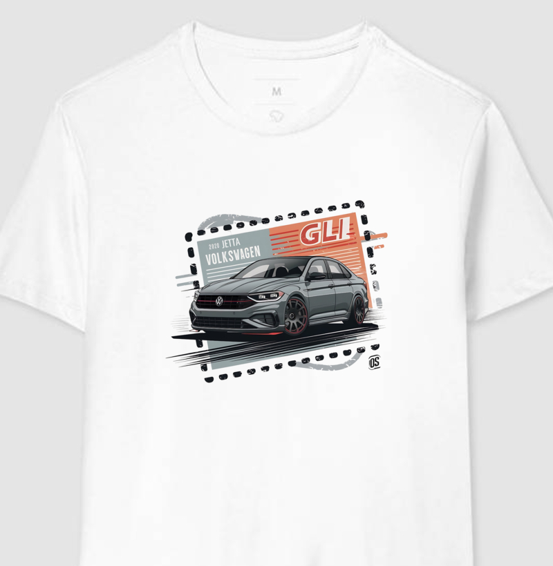 Camiseta Manga Curta Jetta GLI Stamp