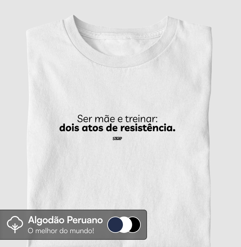 Ser Mãe e Treinar: Dois Atos de Resistência.