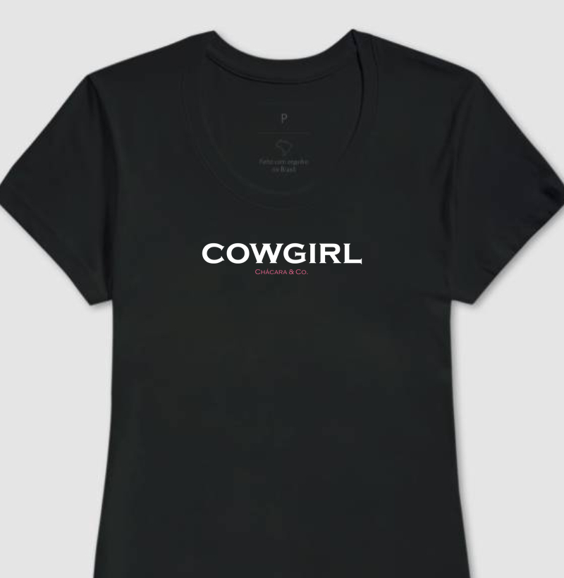 Camiseta feminina - Cowgirl