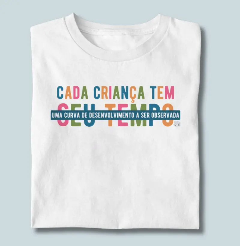 Camiseta Cada Criança