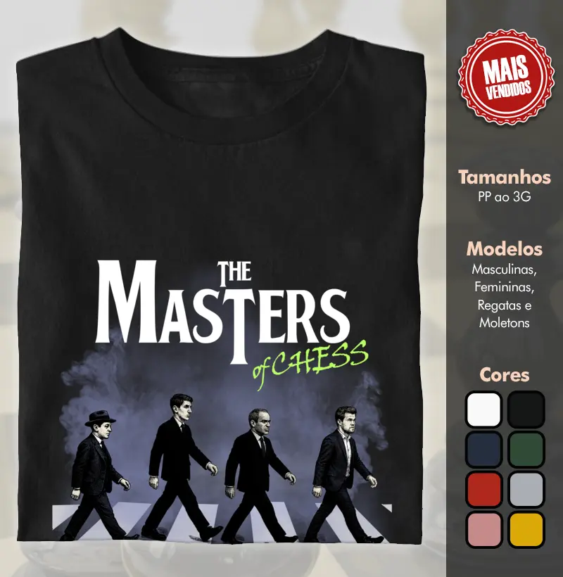 The masters of chess - Carlsen, Kasparov, Fischer, Capablanca