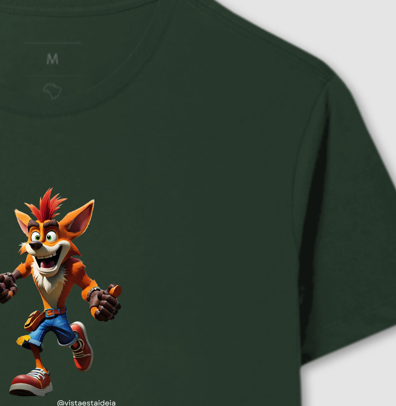 Camiseta geek - Crash