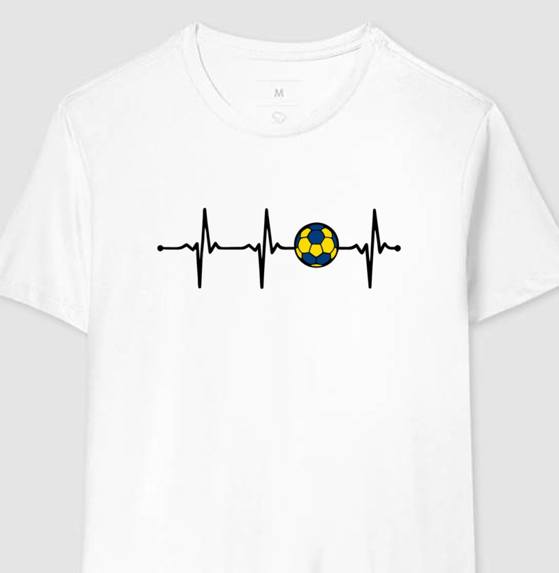 Camiseta Handebol - Batimentos com bola de handebol