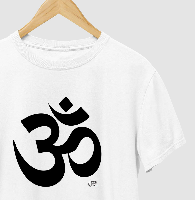 Yoga OM - O som da paz (estampa preta)