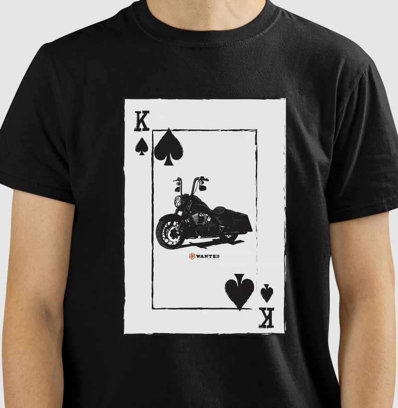 Camiseta Road King carta 