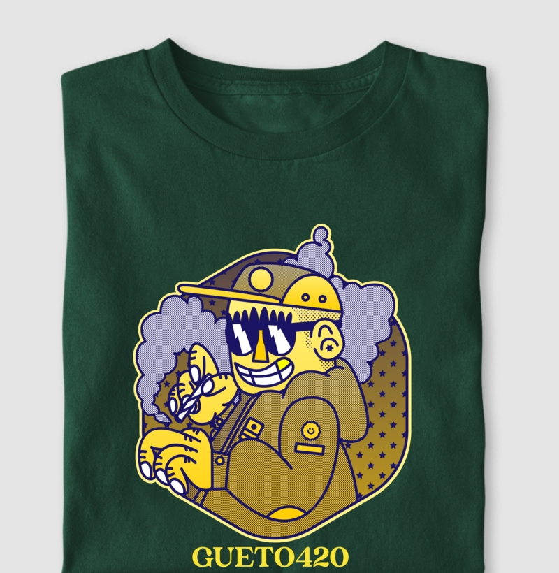 CAMISA GUETO420 - masc/fem