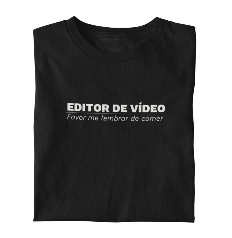 Editor de Vídeo, favor me lembrar de comer