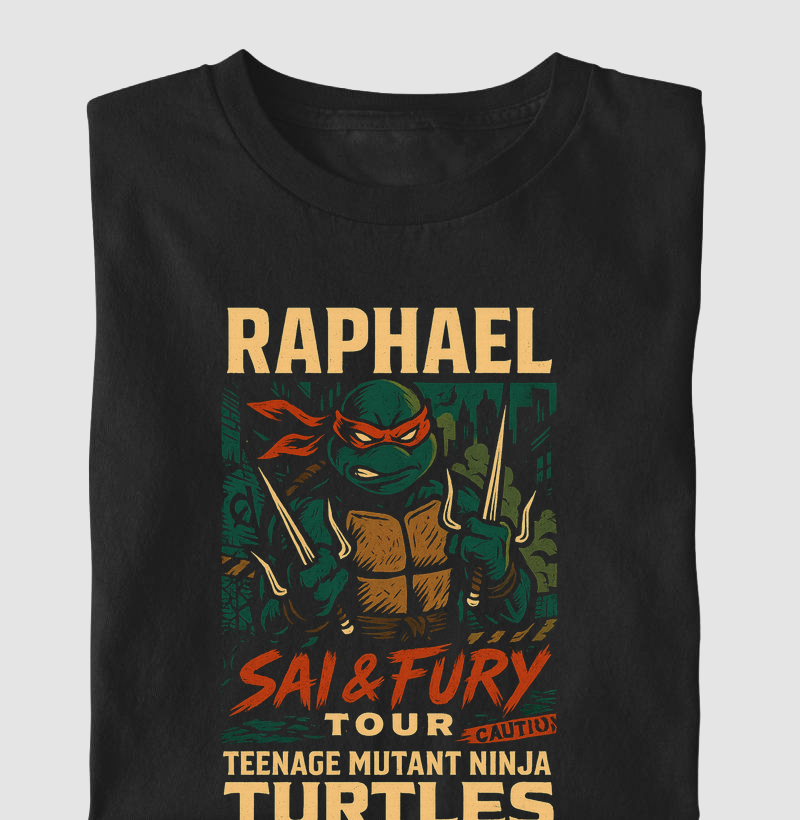 Raphael Sai & Fury Turtles Ninja Ultra Manga Collection