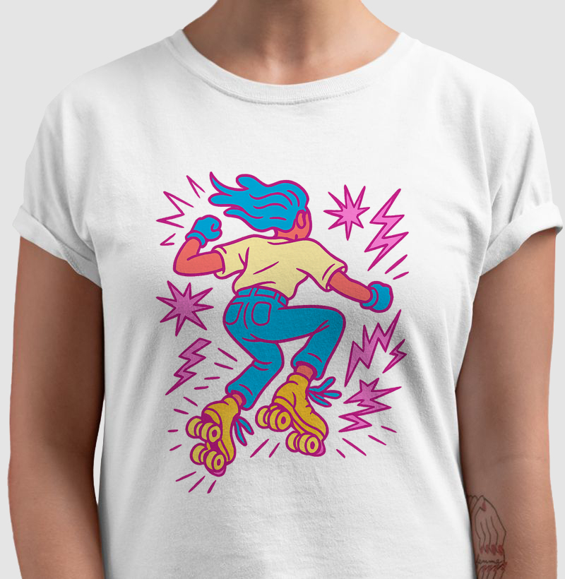 Skater on Fire