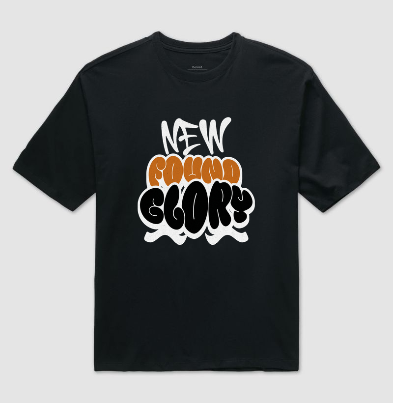 Camiseta Oversized New Found Glory