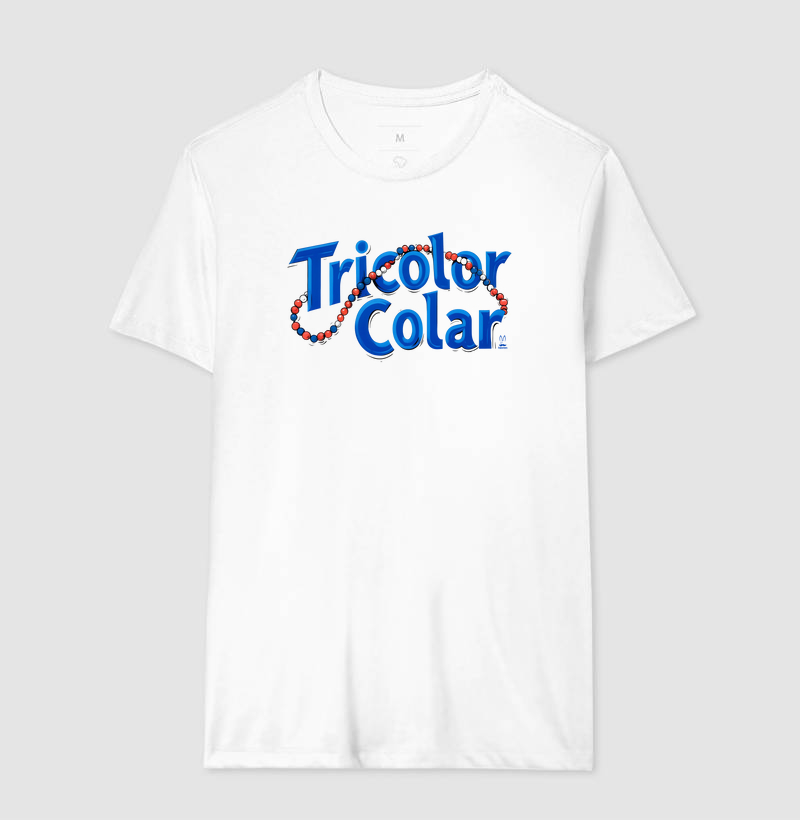 Tricolor colar