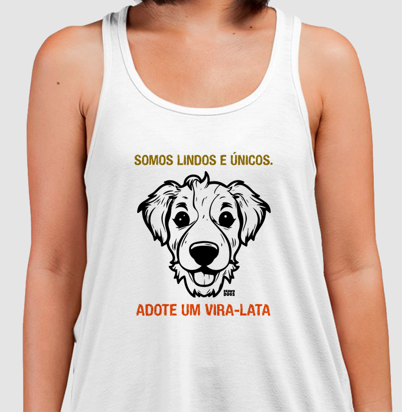Somos lindos e únicos. Adote um vira-lata!