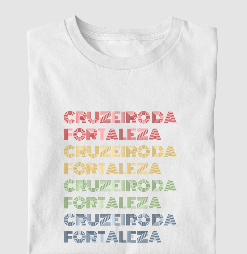 Cruzeiro da Fortaleza Letreiro Retrô