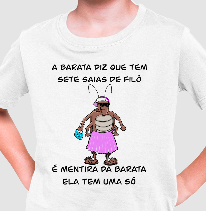 É mentira da barata 