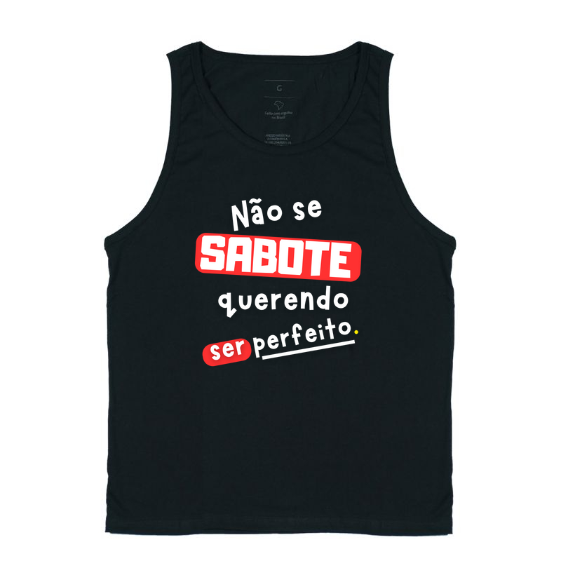 Não se sabote querendo ser perfeito