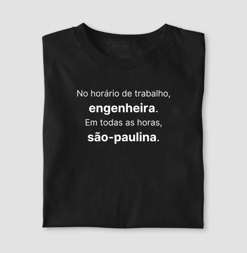 Engenheira e são-paulina