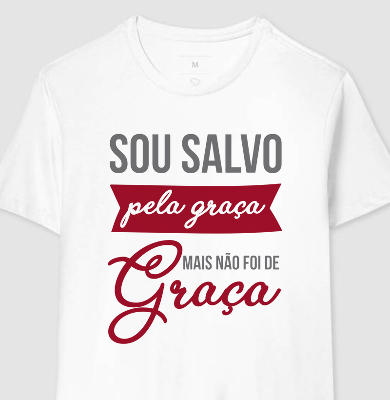 Sou Salvo Pela Graça mais Não Foi de Graça