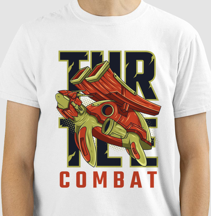 Camiseta TurTee Combat