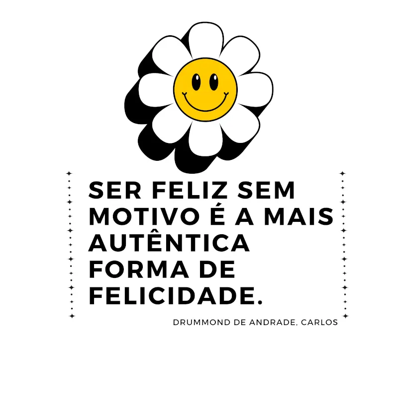 Seja feliz 